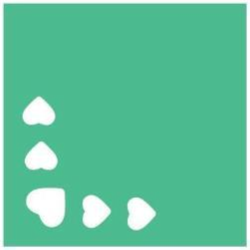 CWR FUSTELLA ANGOLO 25 mm CUORICINI